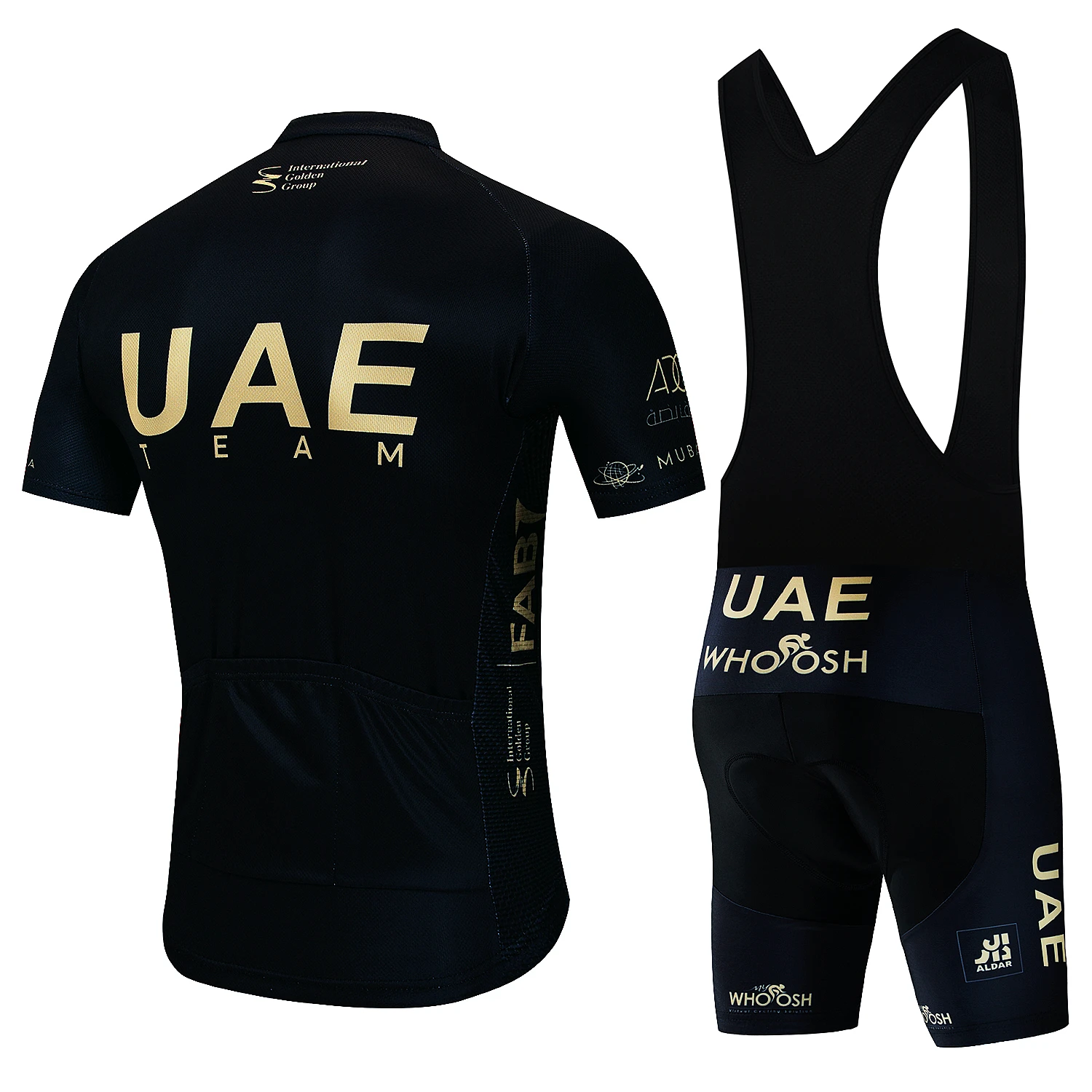 UAE Pro Team Cycling Jersey Set Summer Cycling Clothing MTB Bike Clothes Uniform Maillot Ropa Ciclismo Man Cycling Bicycle Suit