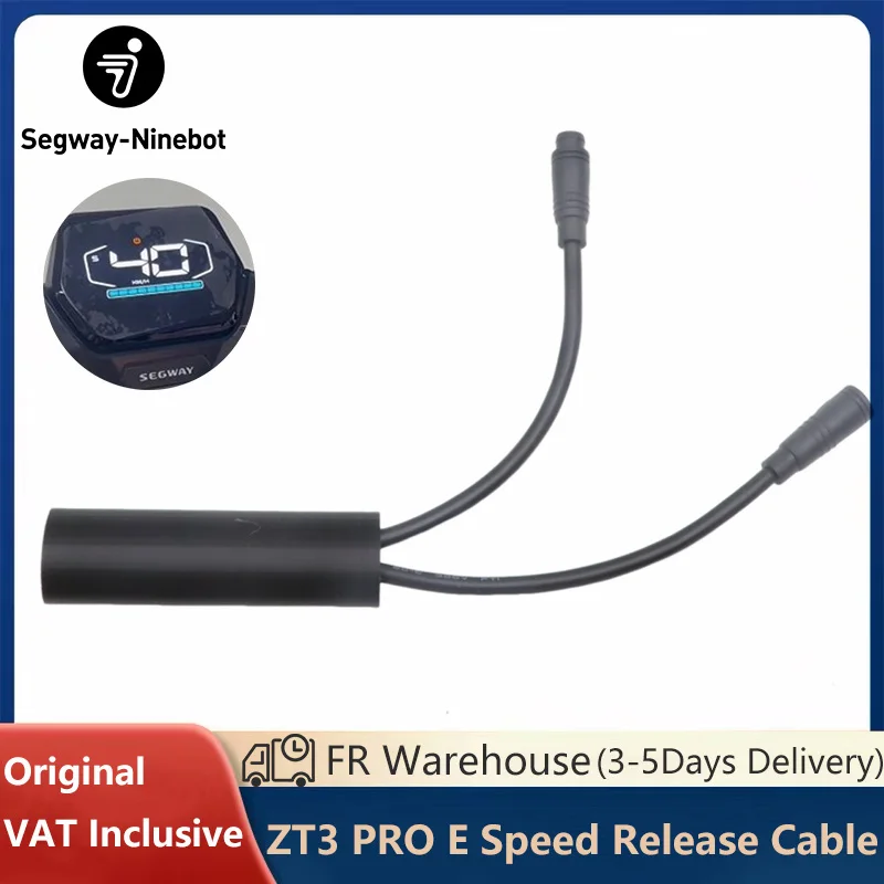 Câble de déverrouillage rapide en stock UE pour trottinette électrique intelligente Ninebot By Segway ZT3 PRO/PRO E/PRO D, limiteur de vitesse personnalisé 35 km/h