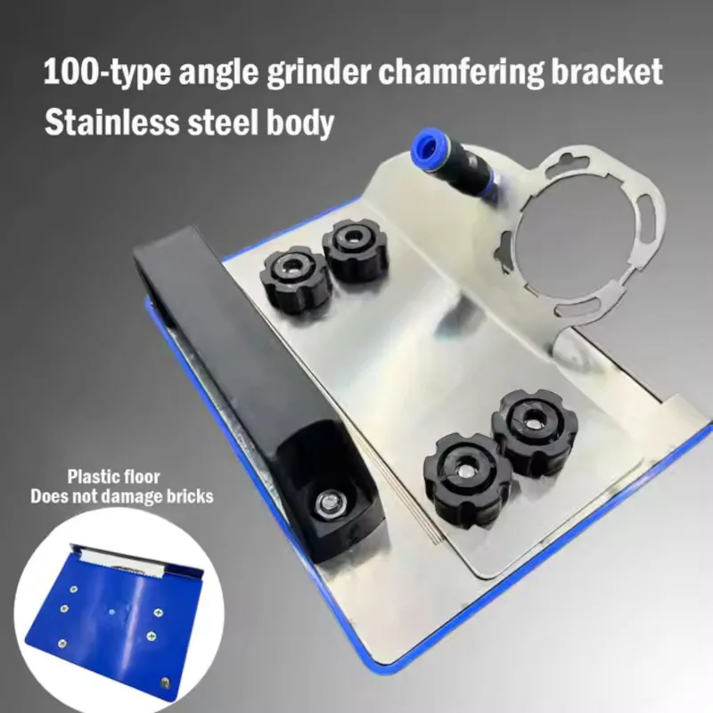 100 Type 45 Degree Angle Grinder Stand Holder For Tile 45 Chamfer Cutting Metal Ceramic Chamfering Tool Bracket Portable