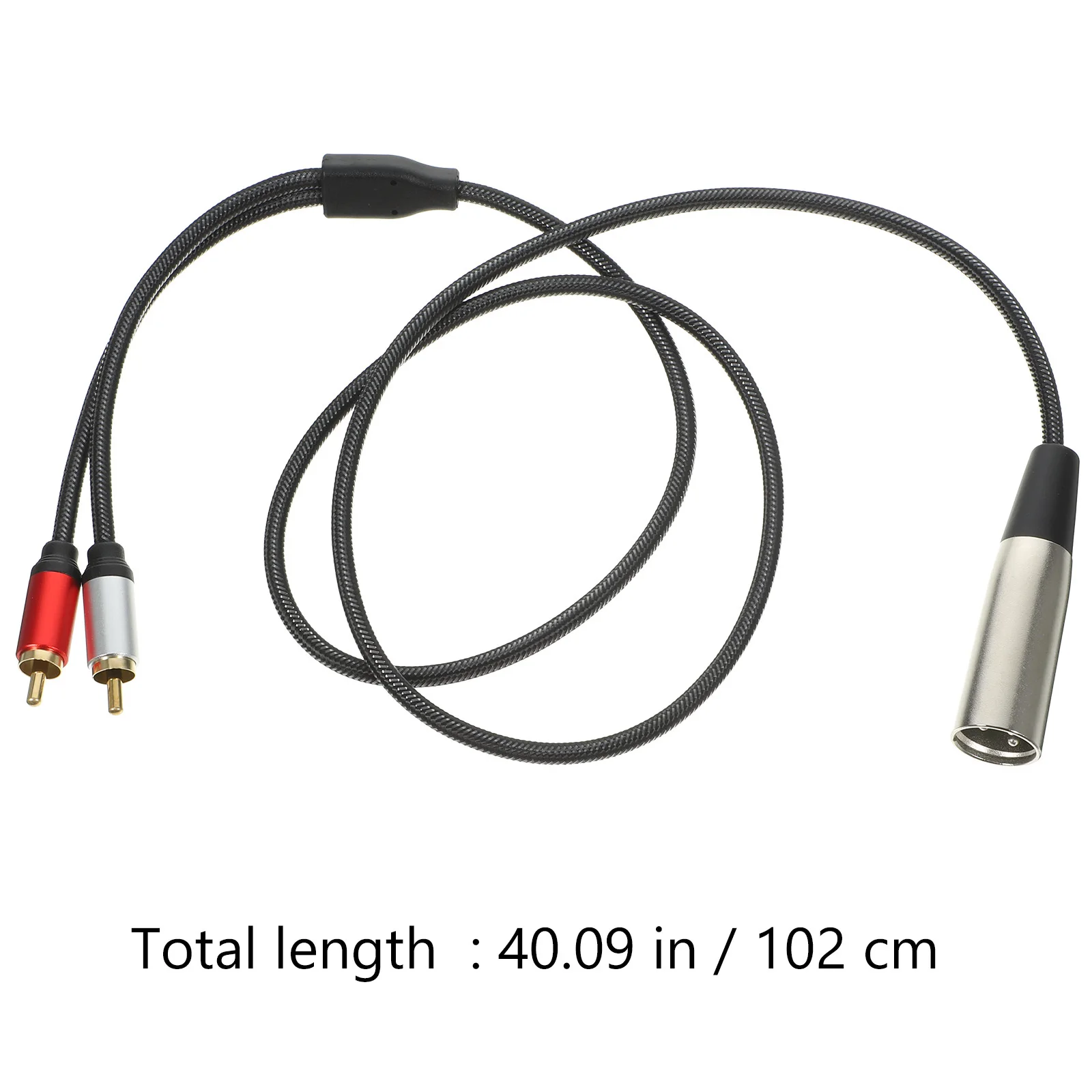 

Xlr To Rca Audio Cable 3 Pin Microphone Cord Balanced Signal Transfer Adapter For Amplifier Speaker System Equipment Converter