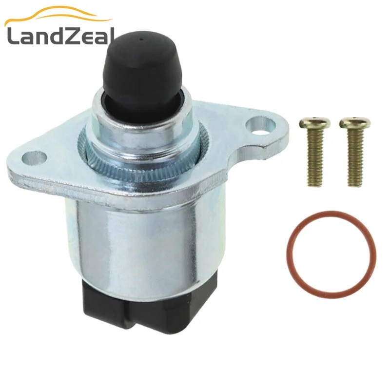 3843750 3843 750 Idle Air Control Valve Fit for Chevy Silverado Chevy C1500 GMC C2500 Volvo Penta V6 and V8 6.2L 7.4L