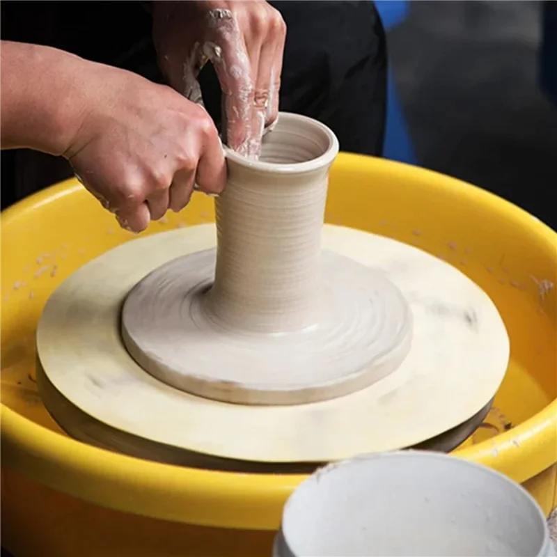 TKOH-4Pc Pottery Wheel Absorbent Mat Cloth PVA Towel Clay Sculpture Trimming Tools Pottery Clay Absorbent Pad Cloth