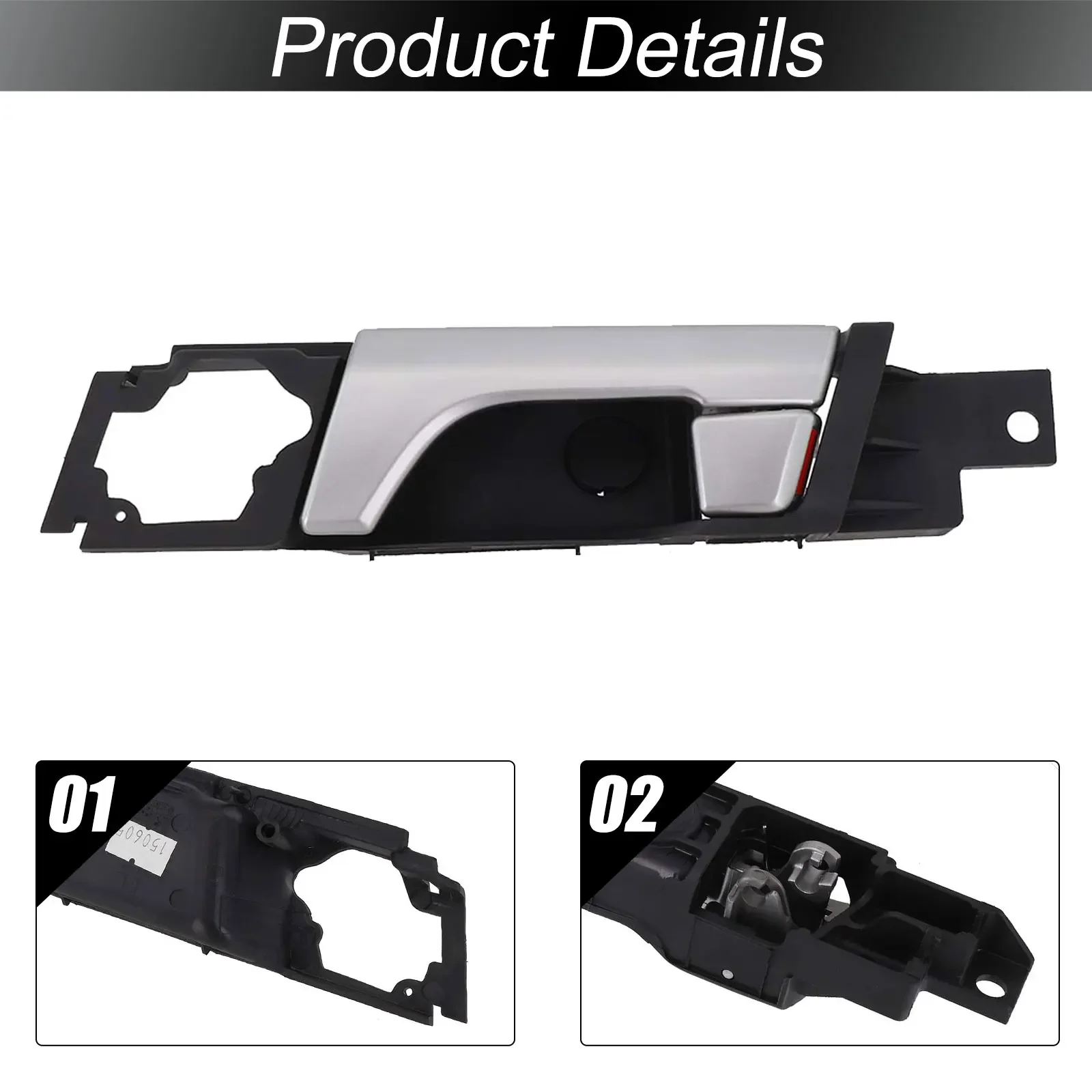 

For Chevy For Captiva Replacement Front Left Inner Door Handle (2006 2012) Made from Anti Materials OEM No 95919438