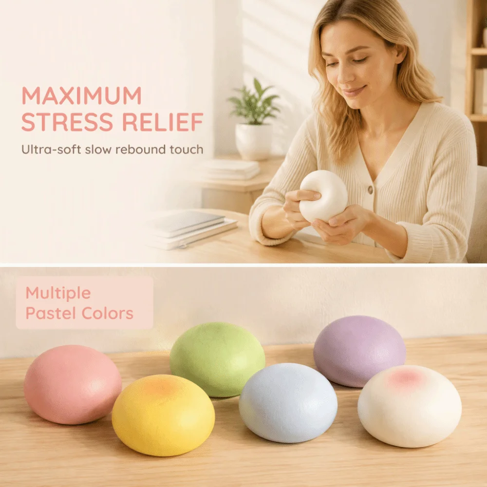 Cute Slow Rising Fidget Ultra Soft Soft Touch Sensory Realistic Slow Rebound Squeezable Teens