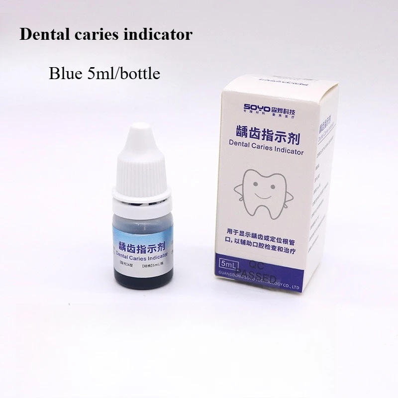 5ml Dental Plaque Indicator Dentist Clinic Oral Teeth Caries Checker Plaque Staining Agent Color Developer Oral Hygiene Tools