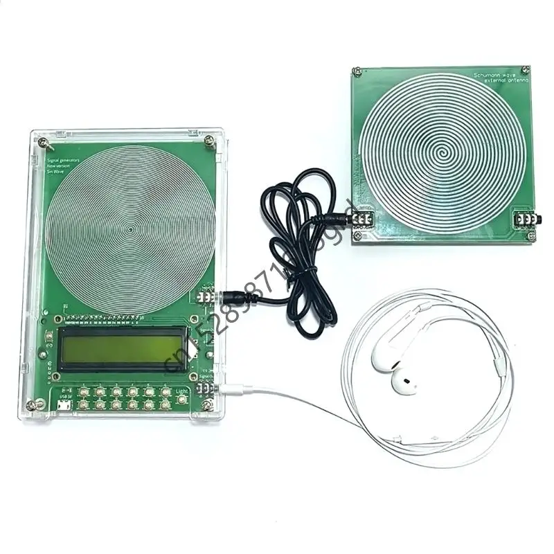 

Генератор сигналов Schumann Waves с внешней антеннской платой 7,83 ГЗ -генератор частот синусоидальный генератор 634A Generator