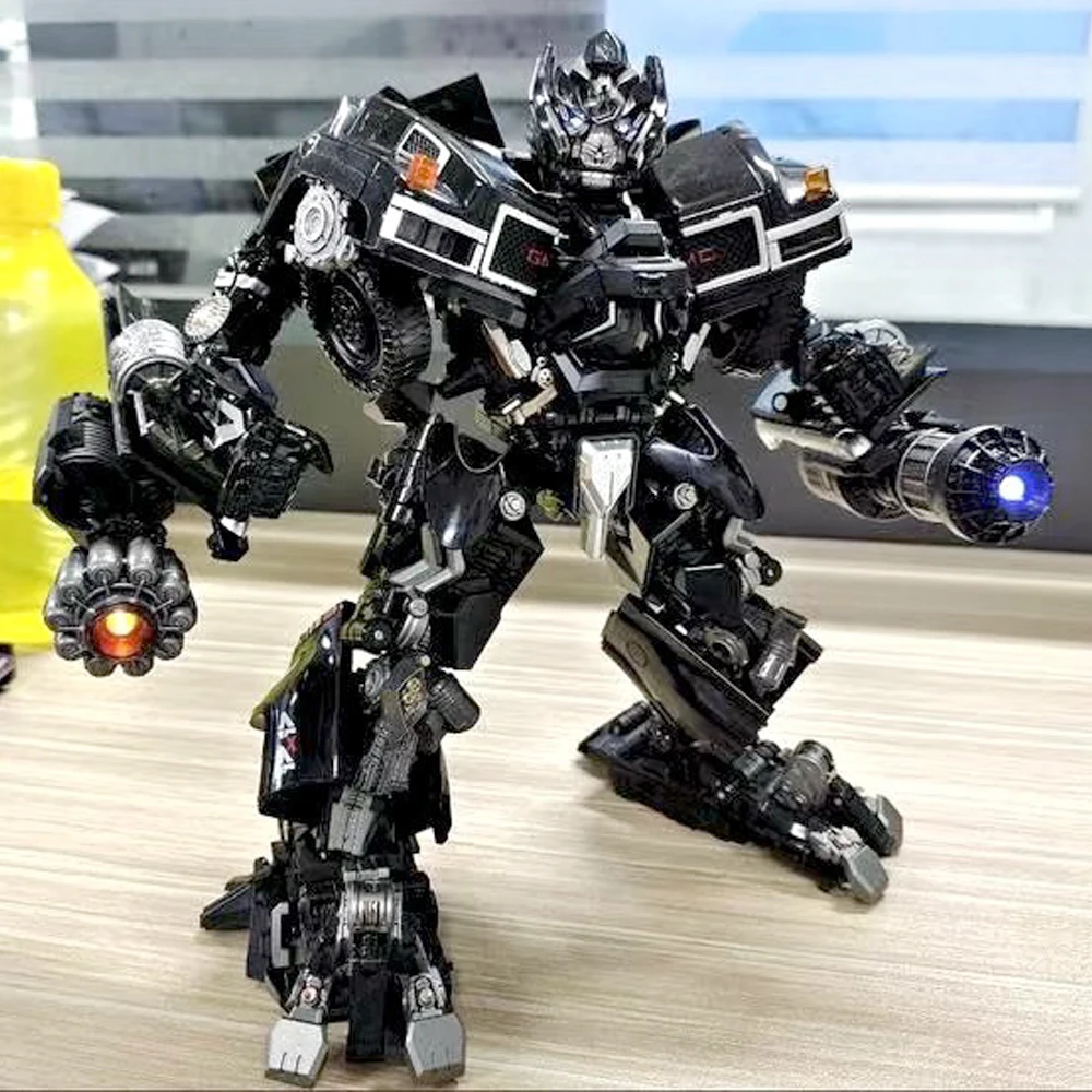BMB التحول ألعاب روبوتية الأسود مامبا Ironhide LS09 القتالية الخبراء MPM06 وضع الشاحنة تشوه عمل نموذج لجسم