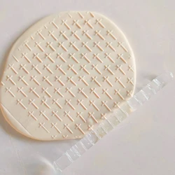 Croix Pattern Halloween All Saints' Day Acrylic Embossed Rolling Pin