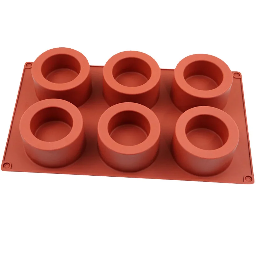 Round Cake Cake Mold Cake Decorating Moulds Silicone Mold Baking Tools for Cakes Mousse Soap Molds 3D Cake Tray Baking Pan