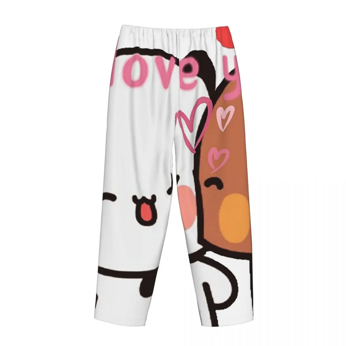 Custom Bear And Panda Bubu Dudu Balloon Women Pajama Pants Lounge Sleep Sleepwear Bottoms with Pockets