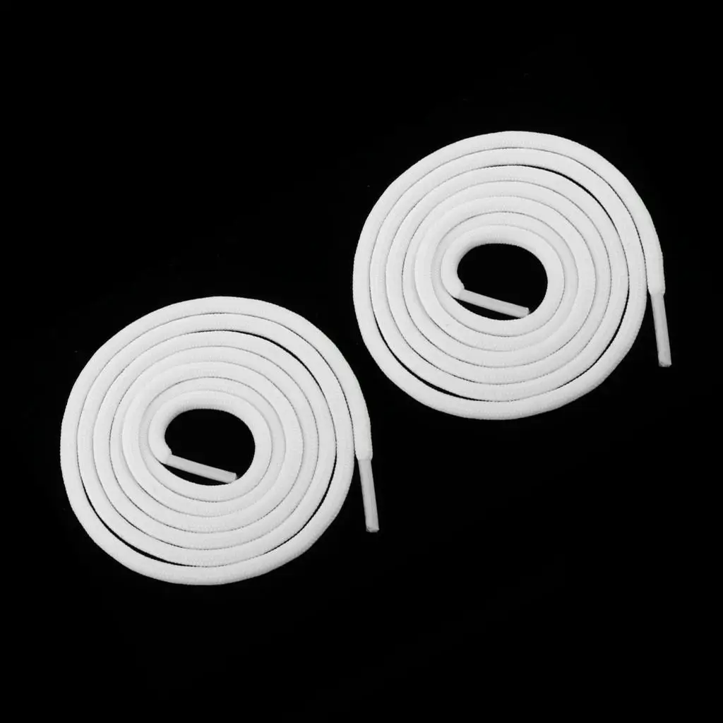 Flat and Oval Polyester Sneakers Laces Durable Shoelace Replacements for Sports Shoes Hiking for Adults