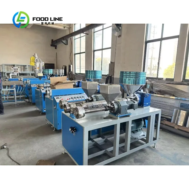 Customized Industrial Straw Manufacturing Line With Auto Feeding And Wrapping Unit For Colored Tubes Bulk Order Lower Cost