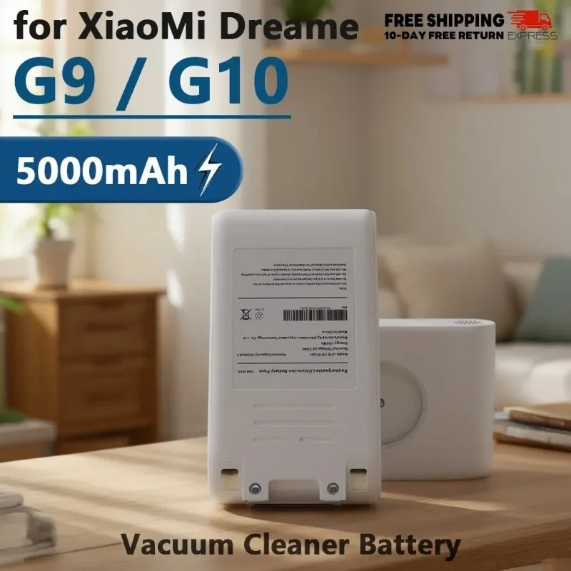 

2025 NEW 25.2V Rechargeable lithium ion Battery for Xiaomi Mijia G9 G10 T10 R10 Wireless Vacuum Cleaner.