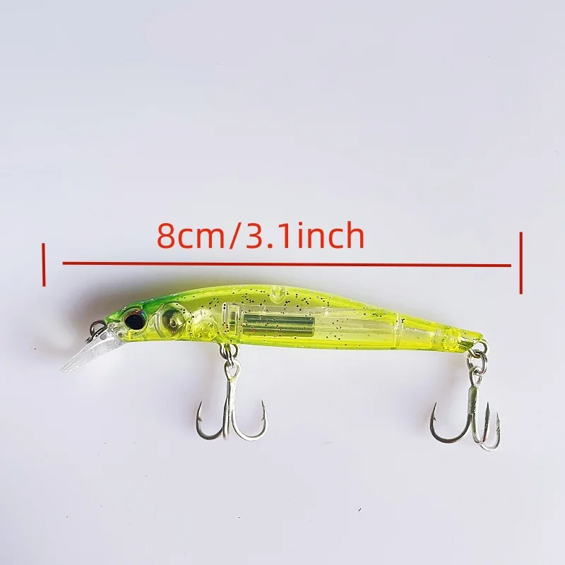 LURETV DUO نفس النمط الواقع البلمة 80SP 9 جرام علقت مينولتا الطعم ، الطعم الكاذب 2 قطعة 8 سنتيمتر 9 جرام 9043 #4