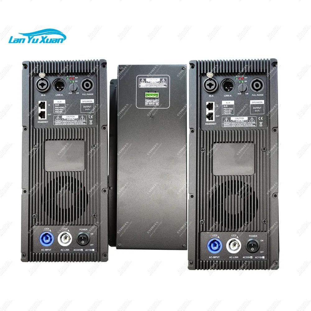 3000W DSP 90v-260v 50-60hz pfc single channel Amplifier Module Powered Speakers