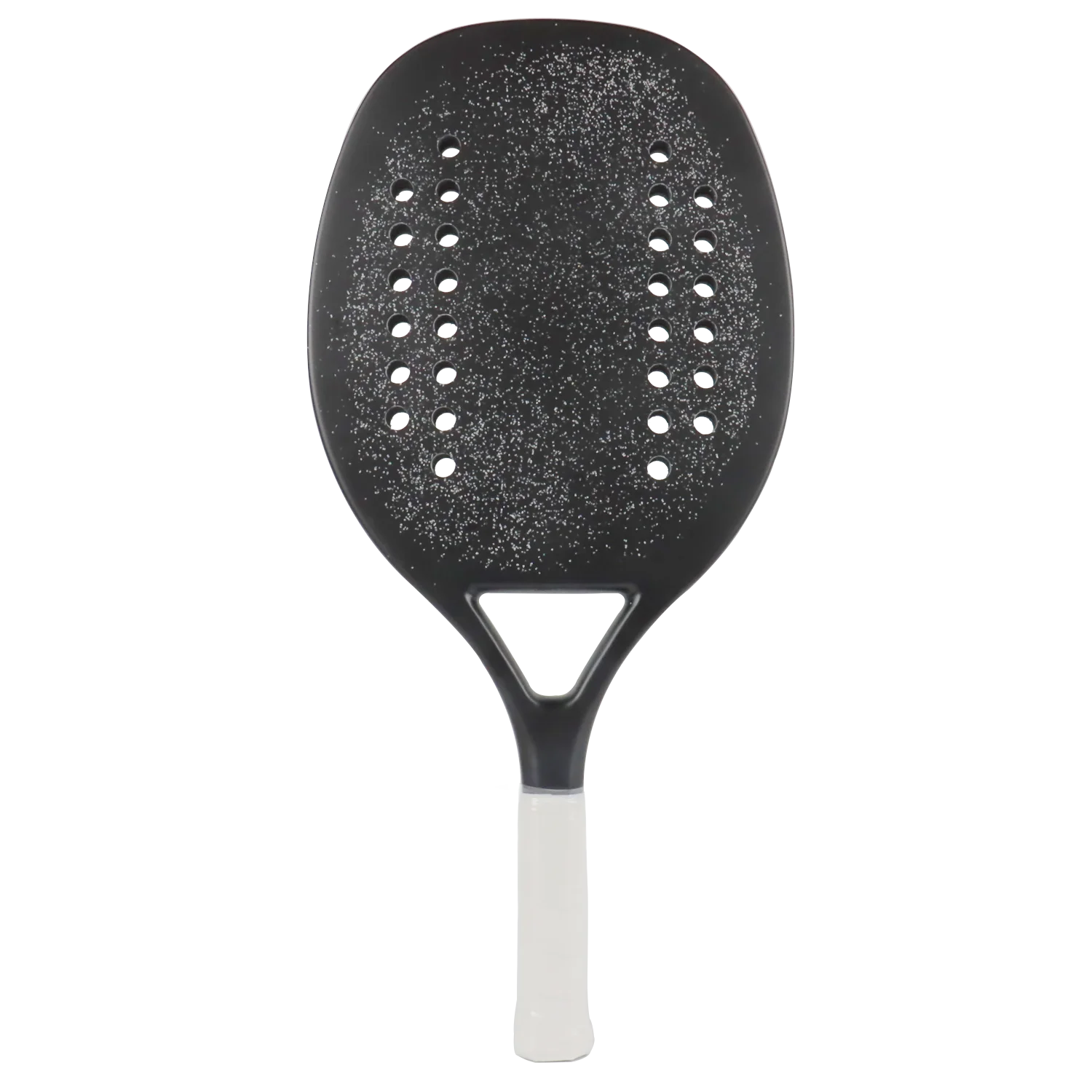 Beach Tennis Racket,Carbon Fiber Grit Face with EVA Memory Foam Core Beach Tennis Racket Black