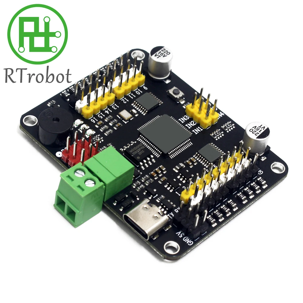 32 Kanaals Robot Servo Control Board Servo Motor Controller PS-2 Draadloze Control Usb/Uart Verbinding Mod