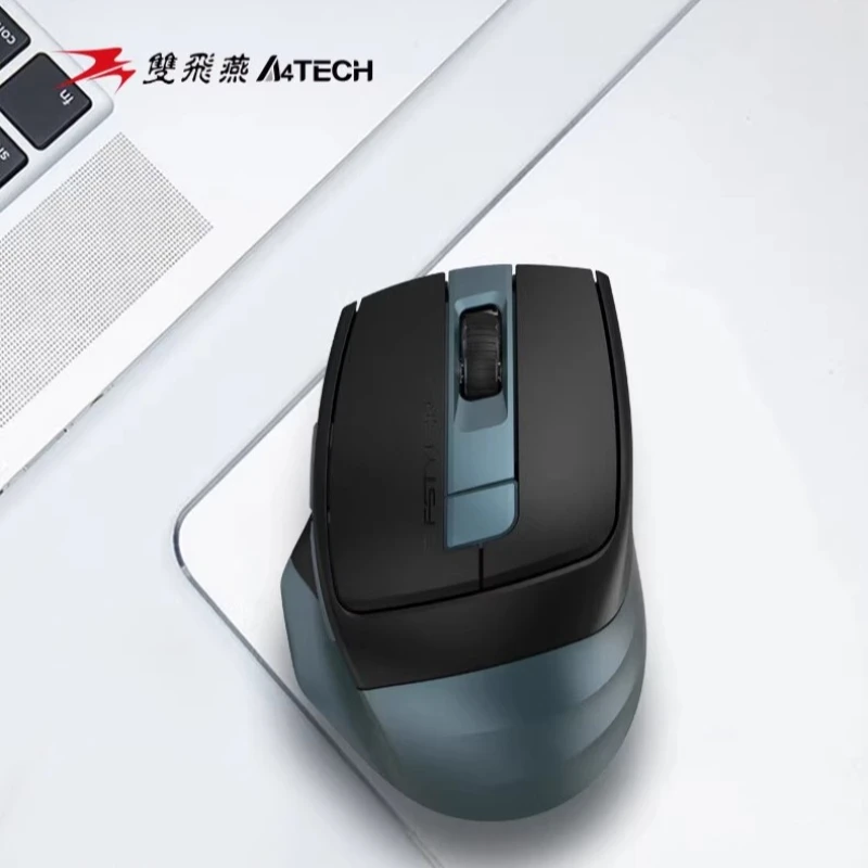 A4tech FB35CS Bluetooth Wireless Mute Mouse 2.4G Dual Mode Ergonomics Business Office Gaming Mouse MacBook Laptops Accessories
