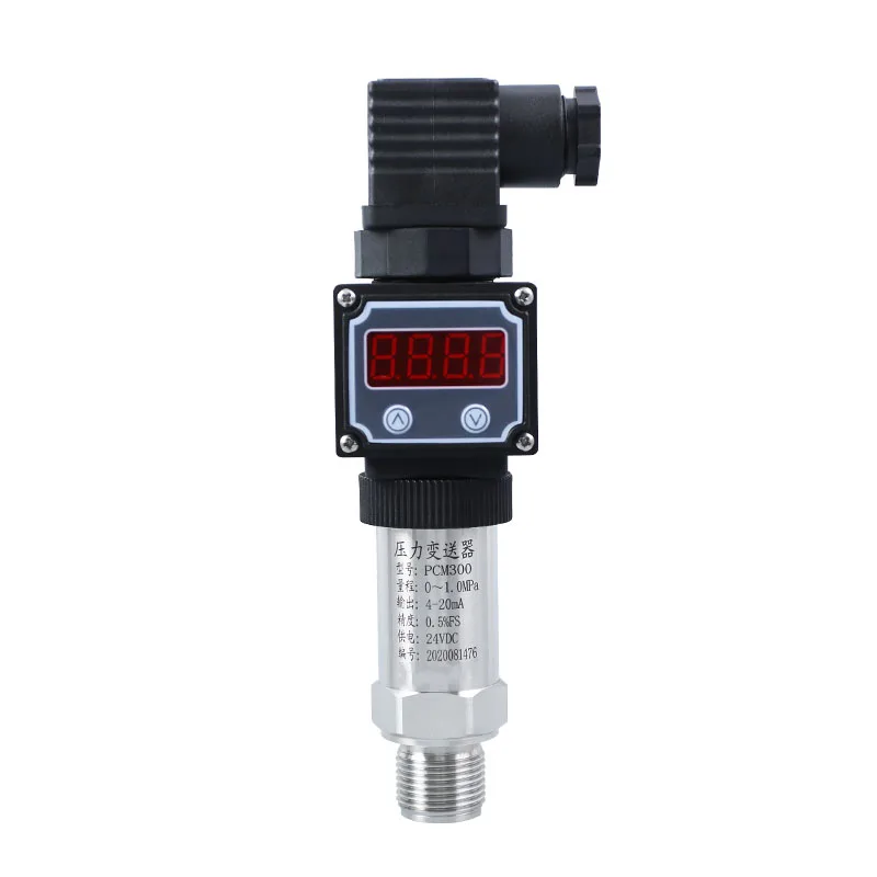 

4-20mA Silicon Pressure Transmitter with Display For200Bar 600Bar Hydraulic Pressure Sensor