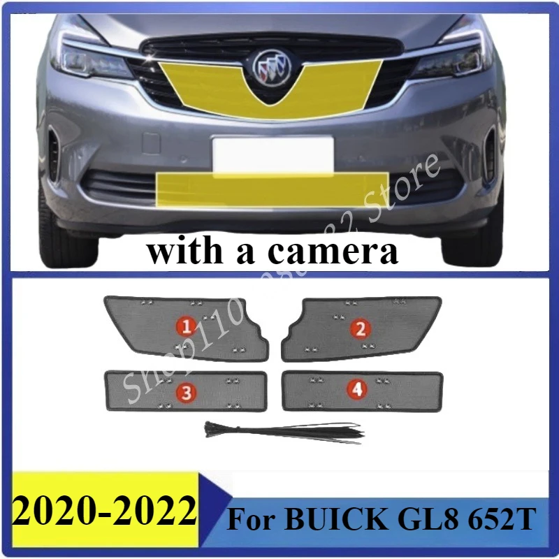 

Insect-proof Air Inlet Protect Cover Airin Insert Net Vent Racing Grill For BUICK GL8 652T 2020-2022 Filter