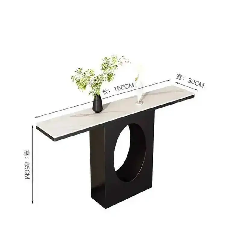 

Hallway Modern Metal Midcentry Console Nordic Table Lobby Console Table Luxury Entrance Tisch Wohnzimer Living Room Furniture