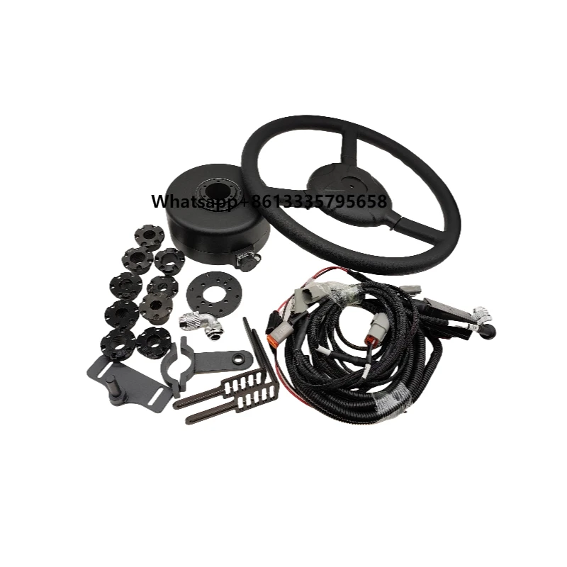 

DC12V Electric Steering Wheel Motor High Torque 80rpm 100rpm CAN RS232 Self-driving Motor for Agricultural Machinery