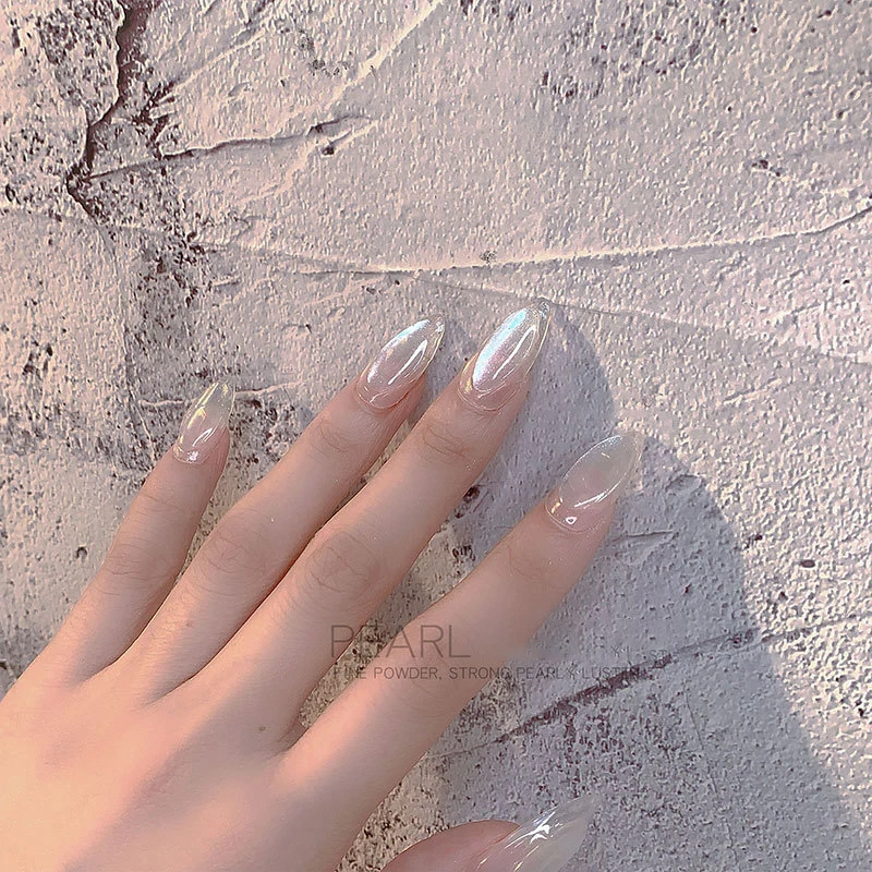 Fairy White Long-lasting Versatile Trendy Nail Art Accessories Manicure Popular Muscle Nail Easy-to-use Trendy Pearl Ice Unique