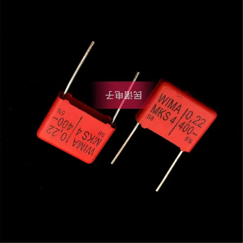 

5/10/50pcs German WIMA Film Capacitor MKP4 400V 0.22UF 224 220N Pitch 15mm Audio passive capacitor