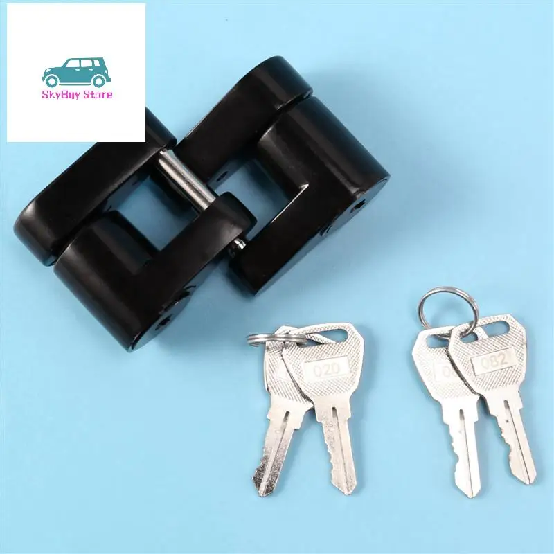 

6 Set Trailer Hitch Coupler Lock Trailer Coupler Padlock 1/4 Inch Hitch Pin 3/4 Coupler Span For Truck Trailer RV Boat