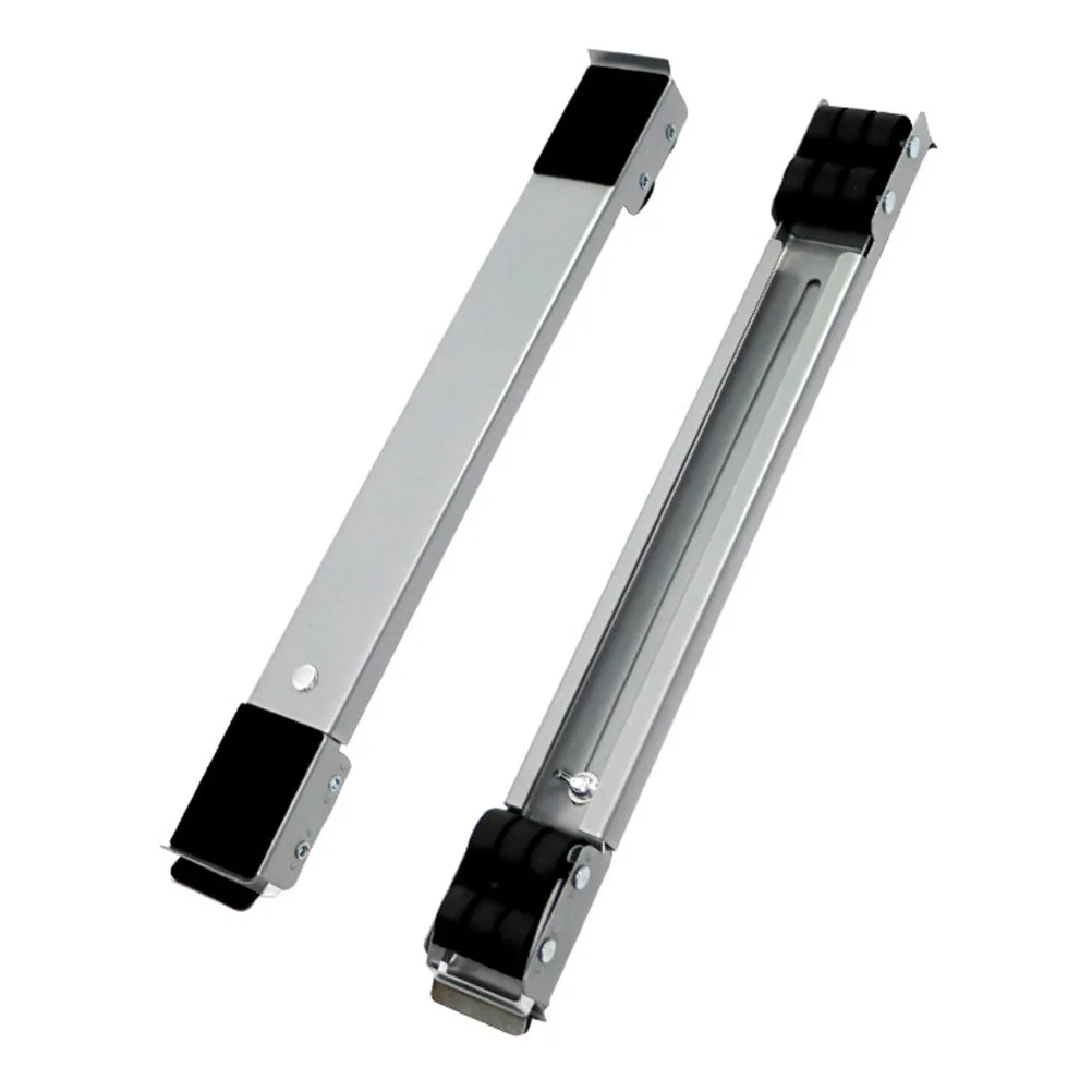 1 زوج قاعدة الغسالة قابلة للتمديد قابل للتعديل حامل الهاتف المحمول لغسالة الثلاجة الأجهزة المتزلجون عربة الأجهزة المتزلجون #1