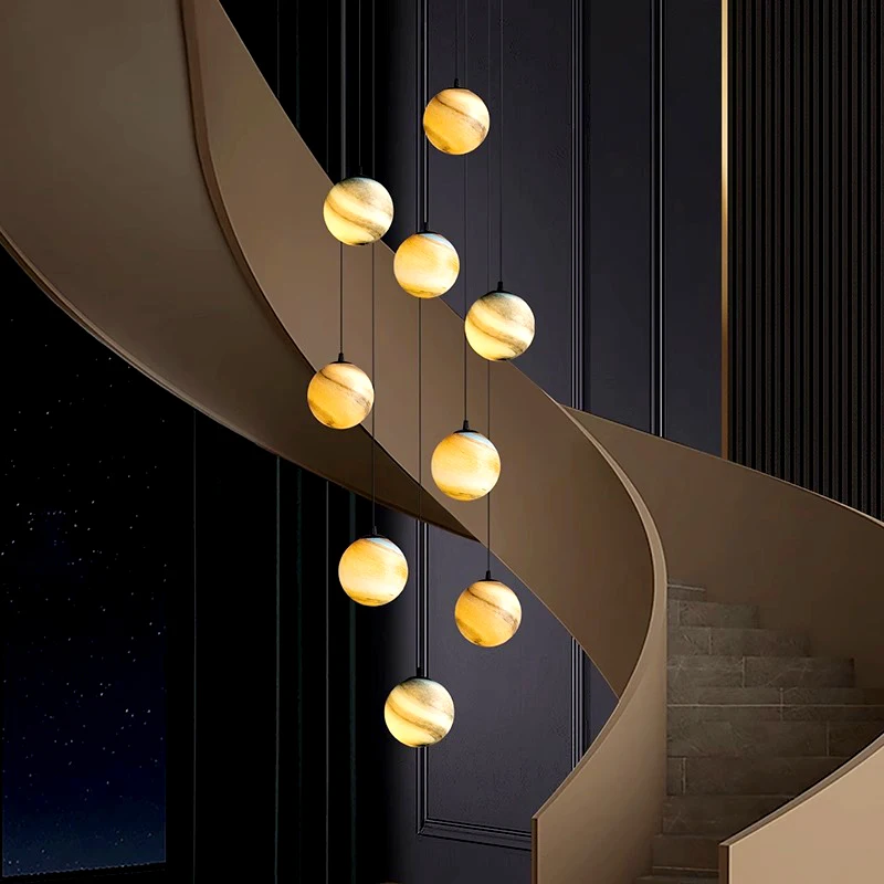 Modern home decor led lights pendant light lamps for living room led Chandeliers for dining room hanging light indoor lighting image 5