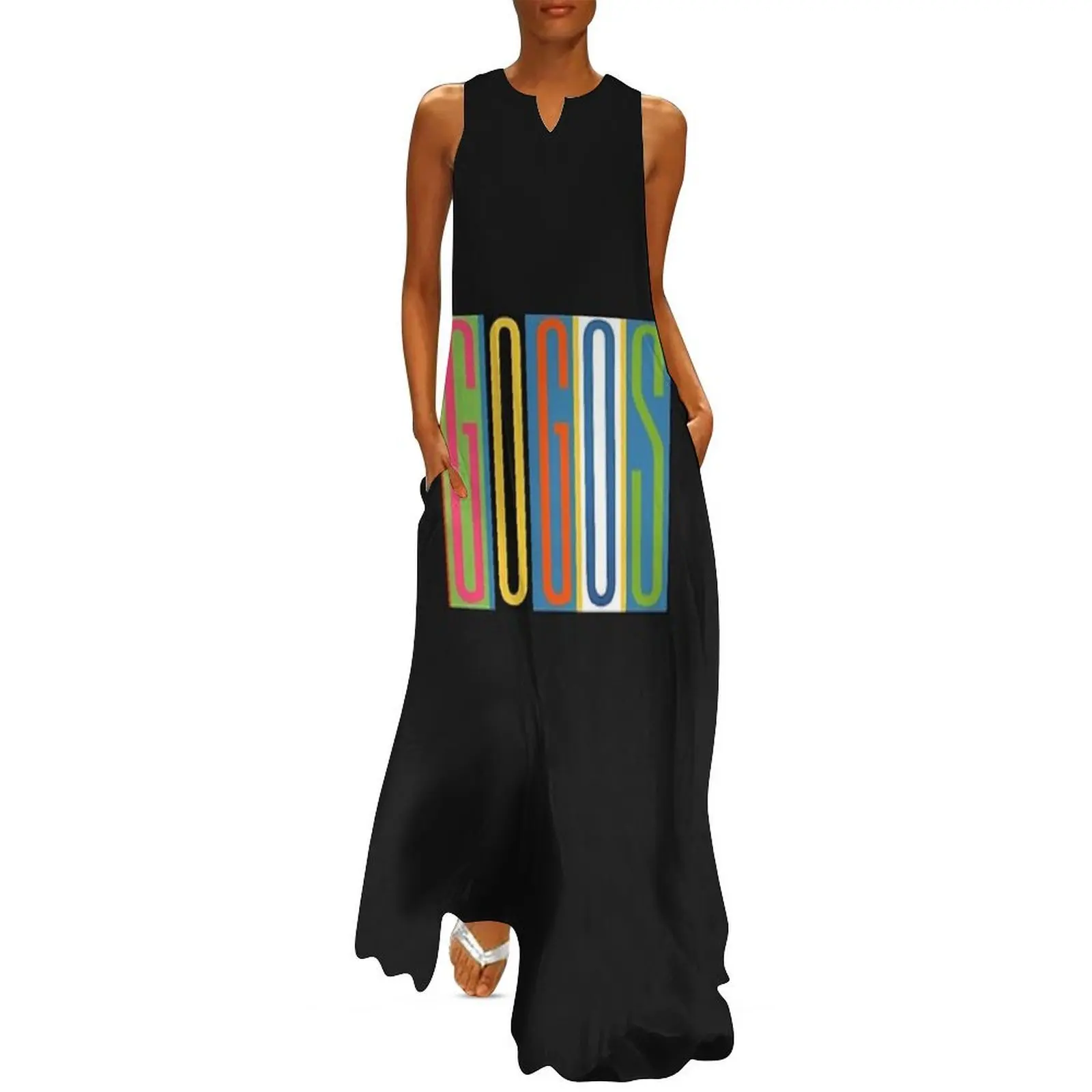 

go go s T-Shirt Long Dress women's summer dress 2025 women formal occasion dresses Dress woman Beachwear