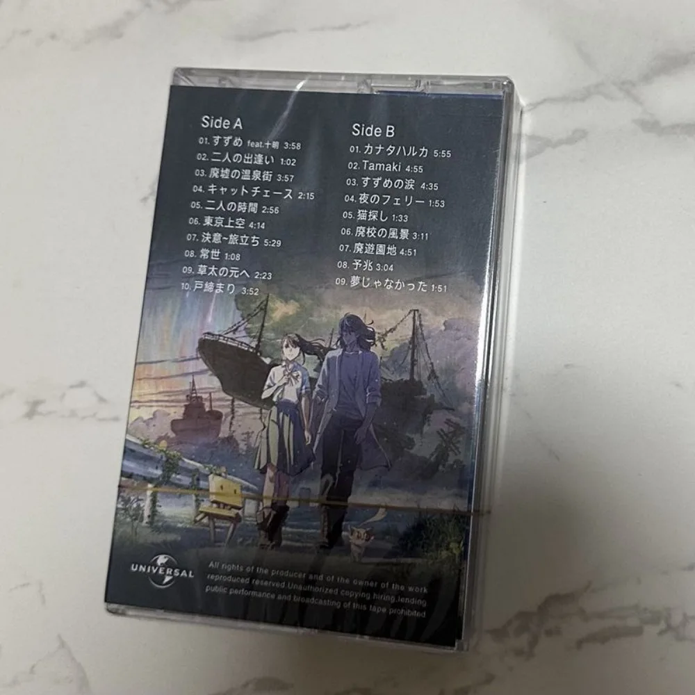 Brand New Sealed Cassette Tape Popular Animated Film Soundtrack Collection Emotional J‑Pop & Orchestral Melodies
