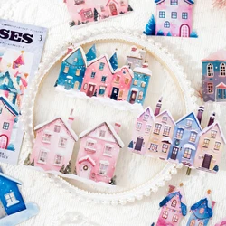 Journal GO 10 stks Dream House Waterdichte PET Stickers Creatieve Woninginrichting Dagboek Journal Scranooking DIY Collages Materialen
