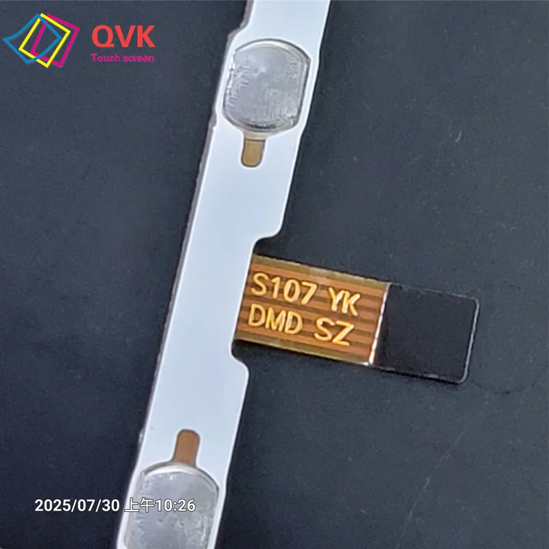 

For S107 YK DMD SZ H-2005 6PIN 44MM Tablet spare parts Switch on off Power Volume button Cable Flex