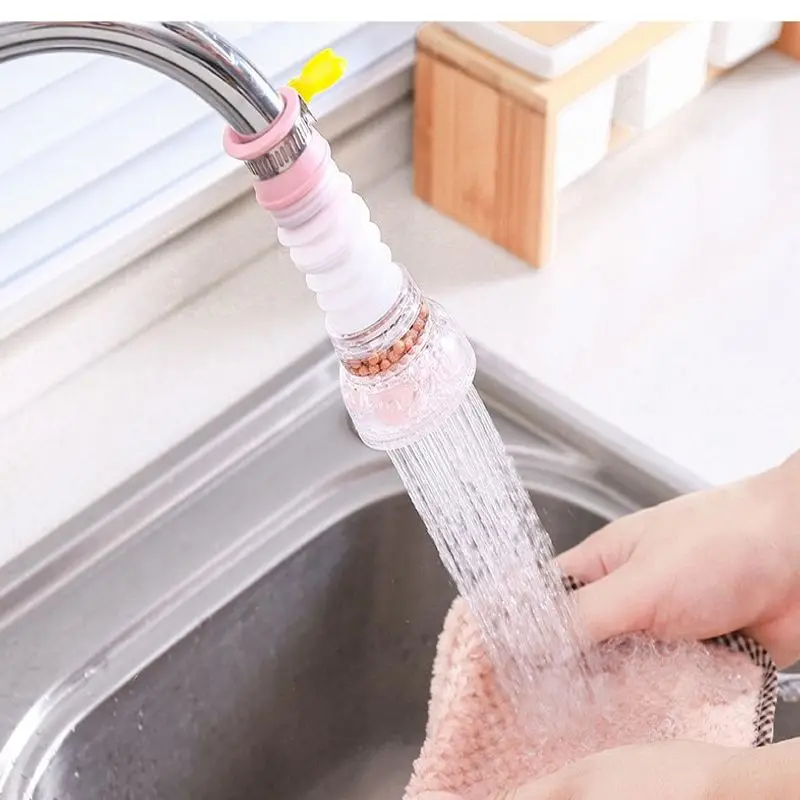 Buse rotative à 360 °, mini supporter ficateur d'eau du robinet, filtre à eau de cuisine, booster anti-éclaboussures, filtre à eau de douche, tête de robinet