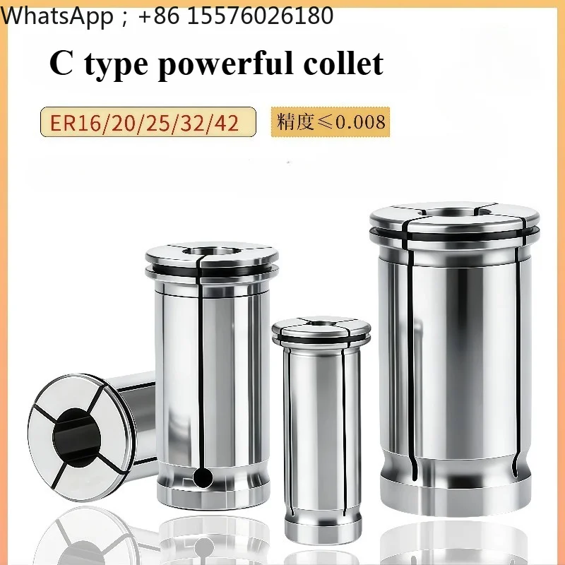 C25 C22 C20 C16 Collet Chuck C-Type Straight Shank Collet