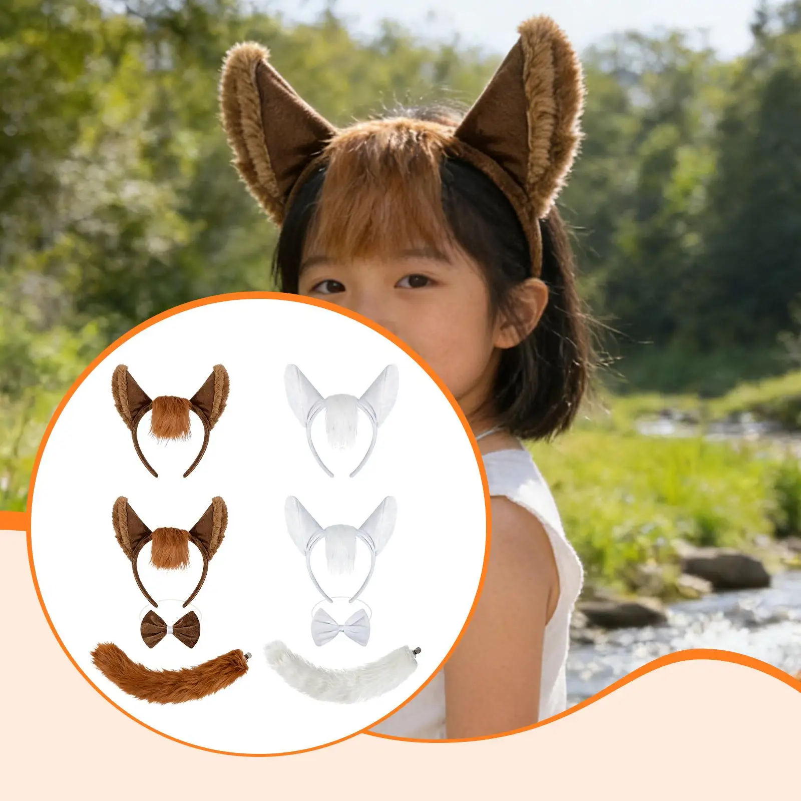 

Velvet Horse Headband Costume Photo Prop Fancy Dress Headdress for Birthday Carnival Cosplay