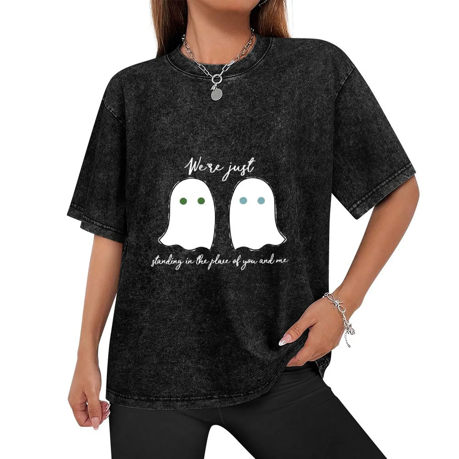 two ghosts - larry stylinson T-Shirt graphic t shirt vintage tops mens designer clothes