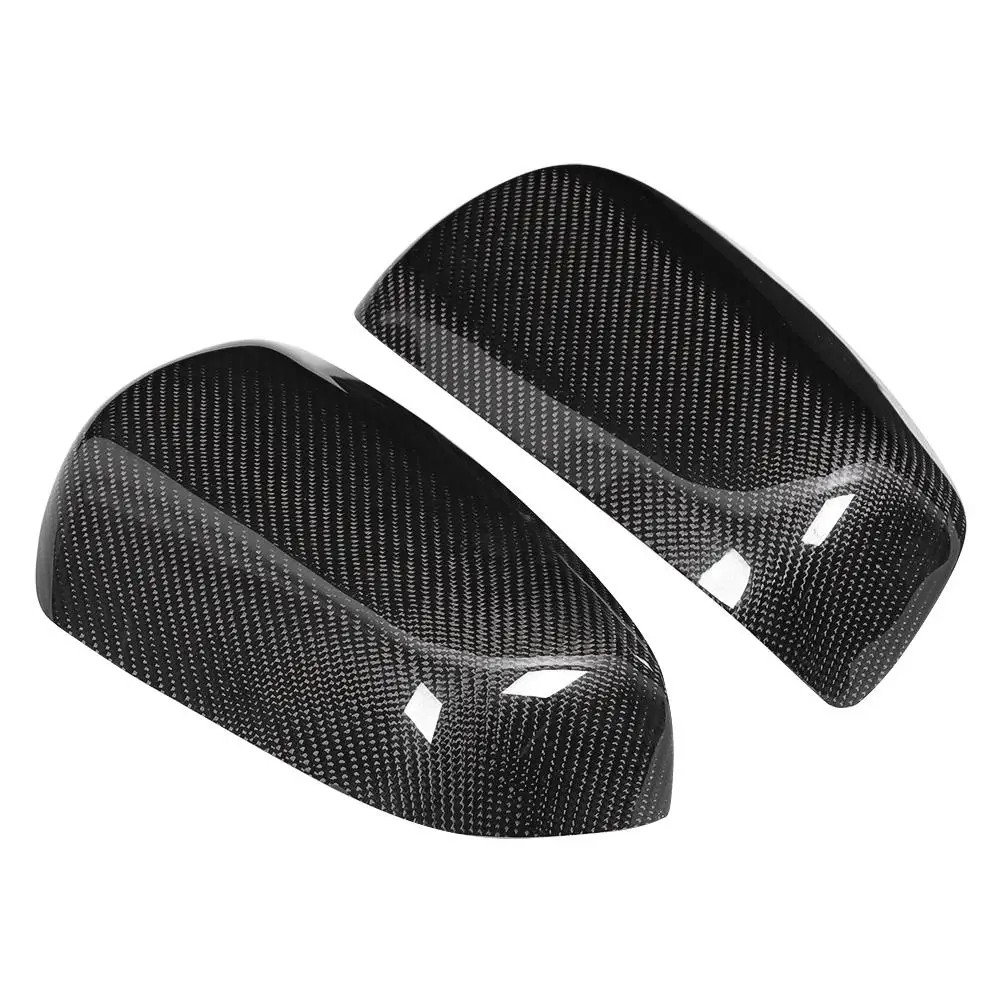 

Carbon Fiber Rearview Mirror Cover Trim for Mitsubishi Lancer EX X 10 2009 2016 (2pcs)