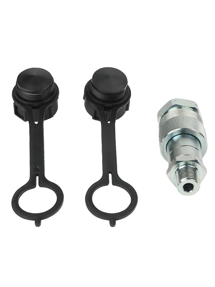 For Hydraulic Jacks NPT3 8 Coupler Pressure Connector Seamless Equipment Integration Interchangeable Compatibility