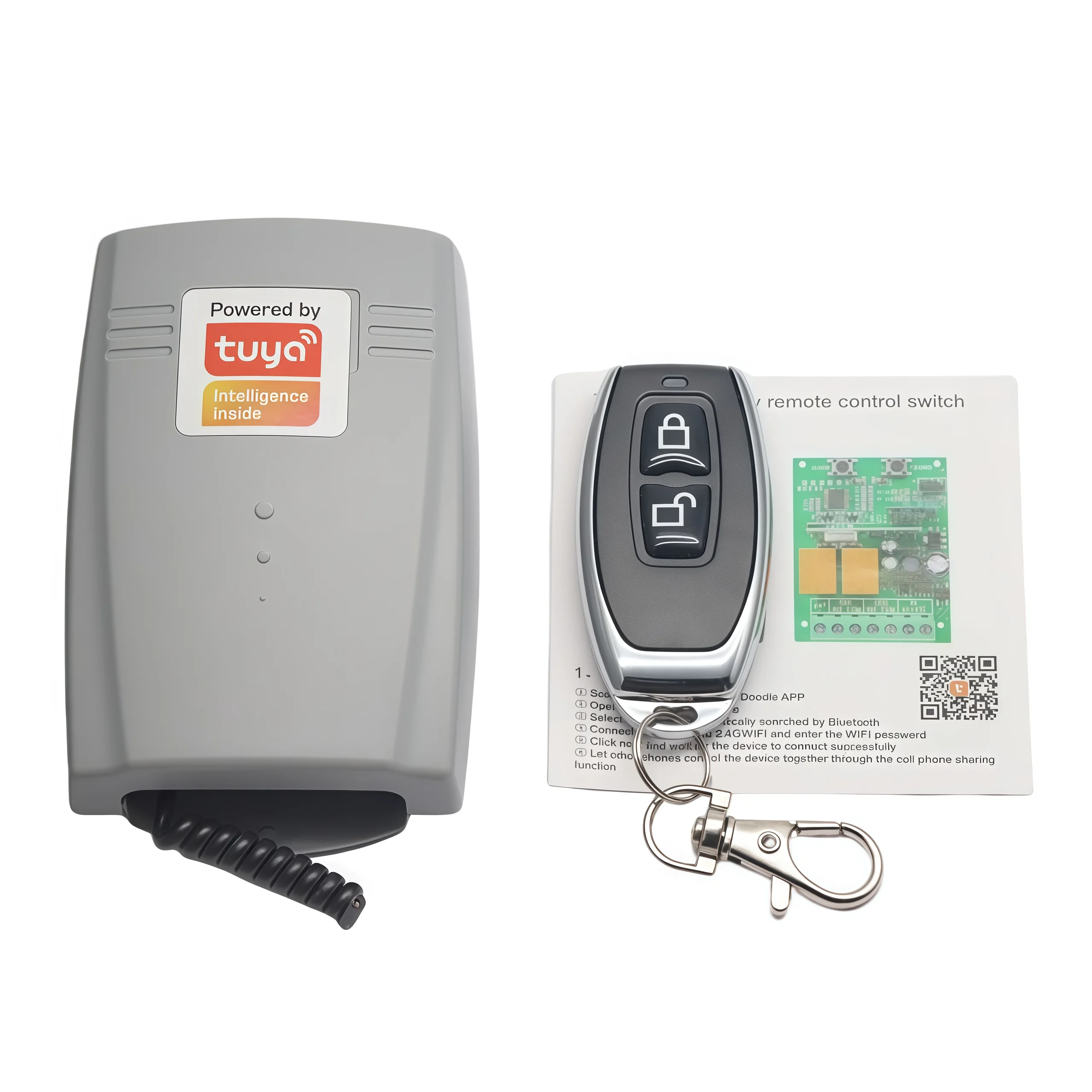 433Mhz Universal Receiver Tuya AC/DC 7-32V Smart Switch Garage Door Opener WIFI Relay Module for Tuya Smart Life Alexa