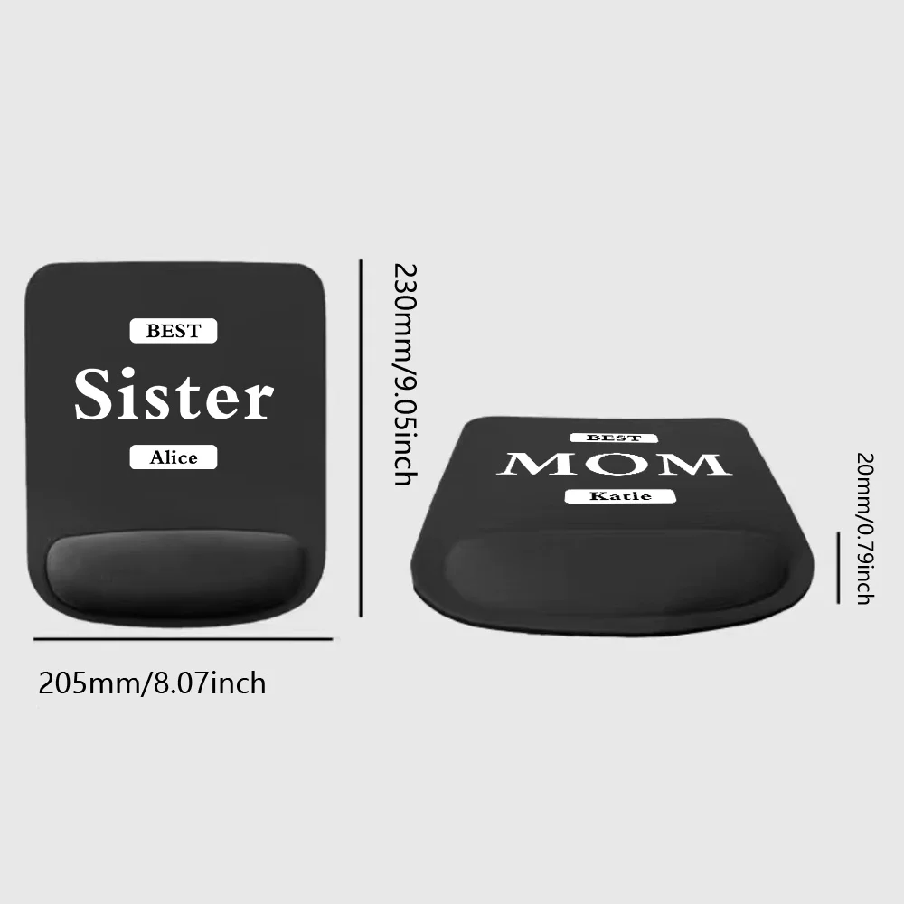 لوحة ماوس مطبوعة بسيطة وأنيقة مخصصة مخصصة ناعمة ومريحة ومتينة لأجهزة الكمبيوتر المكتبية المنزلية.