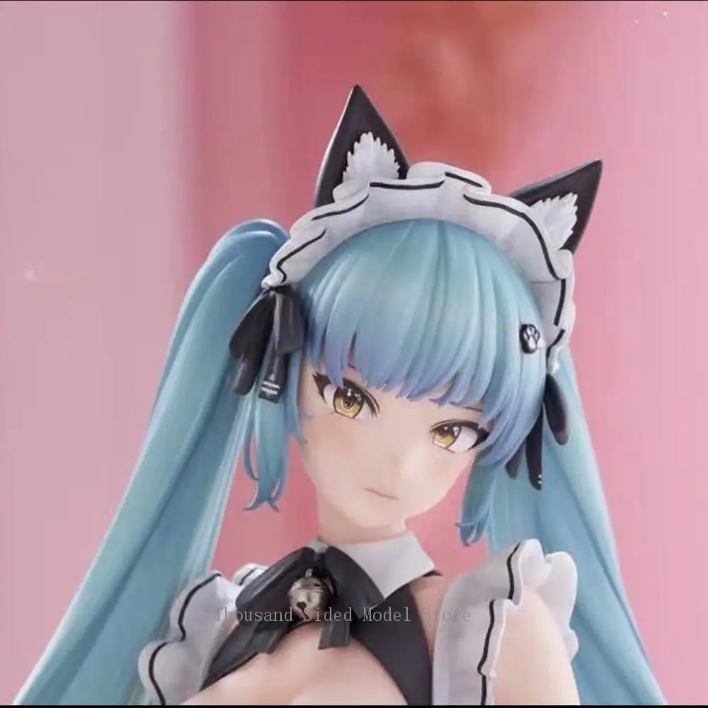 오리지널 푸류 누들 스토퍼 피규어 니케: 승리의 여신 유니 (비열한 하녀) 액션 피규어 14CM 애니메이션 모델 인형 선물