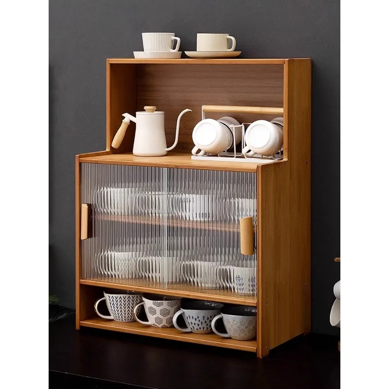 Desktop stoage box, cup storge cabinet, tea set display cabinet, stoge cabinet, water cup stge rack, kitchen tableware cu