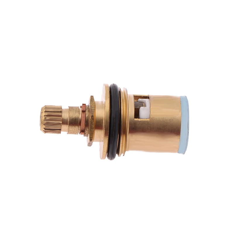 Brass Faucet Angle Valve Core Spout Sink Water Connection Outlet Kitchen Faucet Valve Accessories Home Lavatories Spare Parts