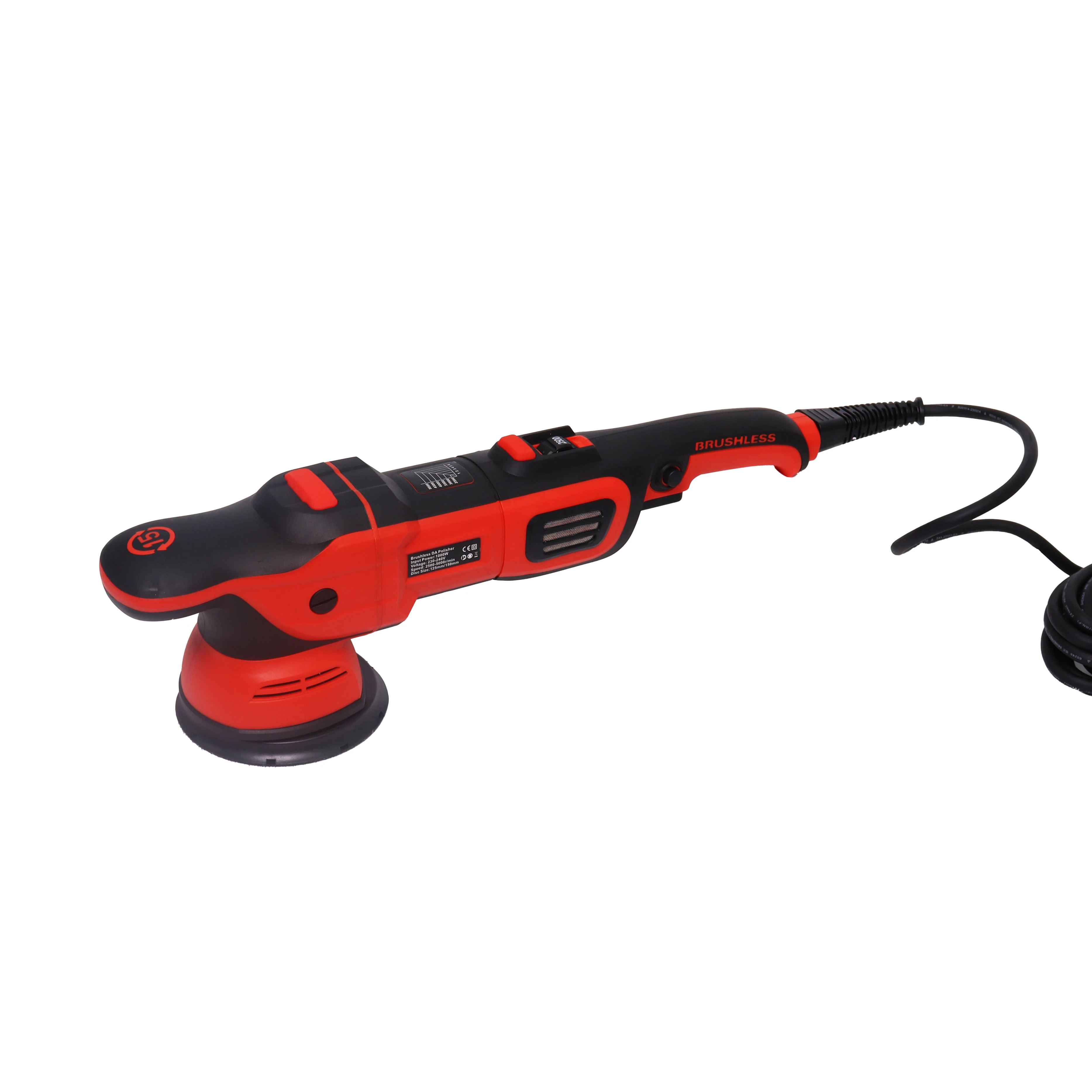 1200W Brushless Dual Action Polisher 15mm/21mm Orbital for Car Automotive Polishing Machine