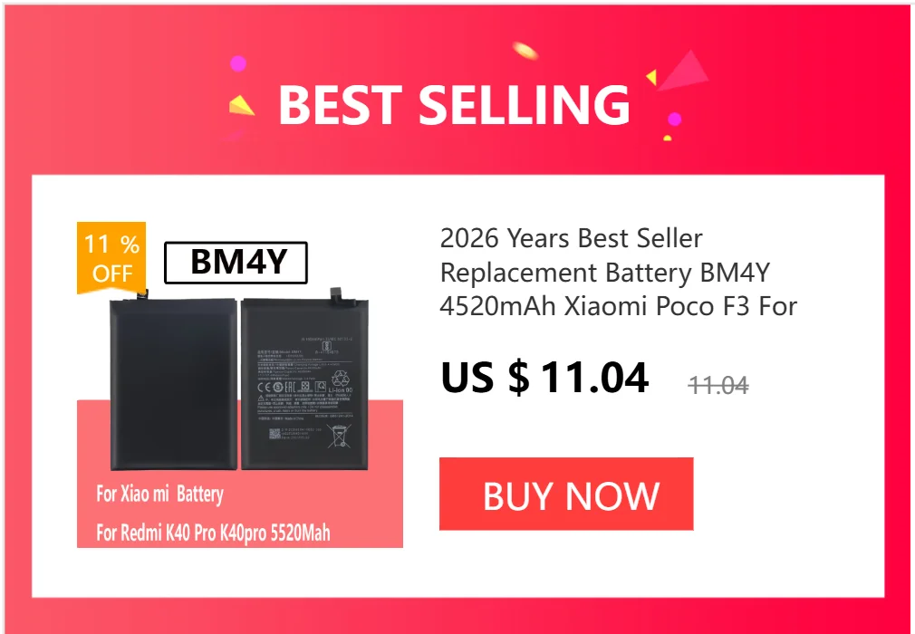 2026, 5000-mAh-Batterie BN59 für Xiaomi Redmi Note 10 4G / NOTE 10S / POCO M5S, Handy-Akkus + Werkzeug – Detail 7