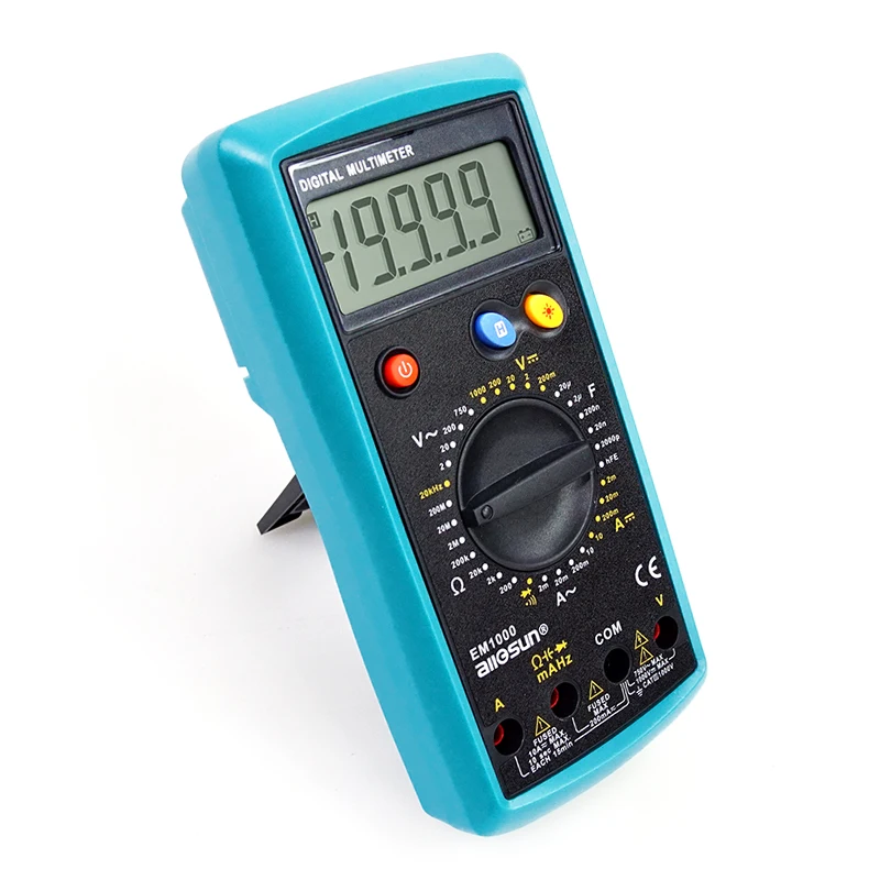 all-sun 2022 NEW High Precision Multimeter 19999 Counts T-RMS AC/DC Ammeter Voltage ohm Tester Current Ohm  With Backlight