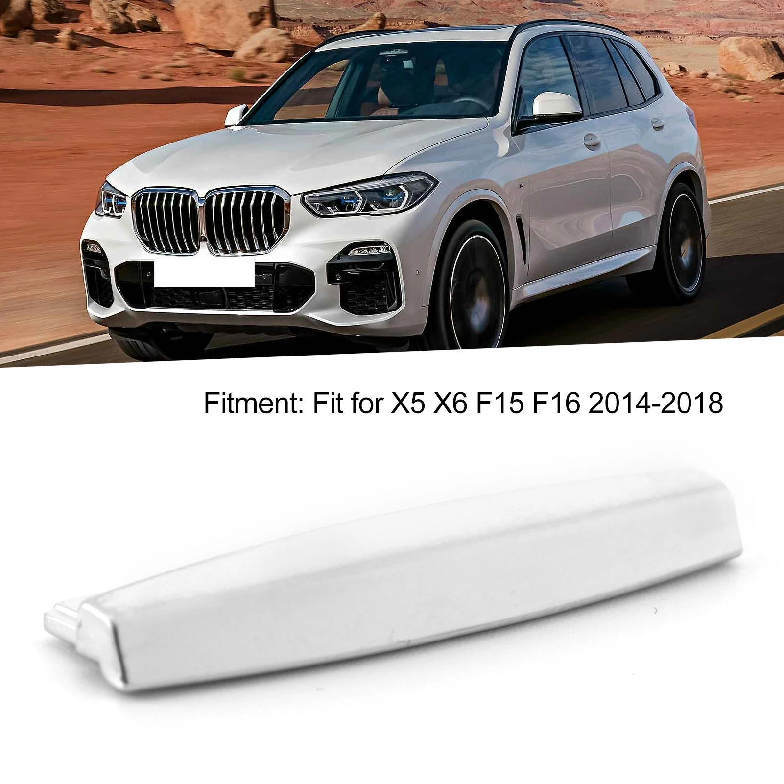 

Зажим для воздуховода кондиционера, хромированный, подходит для X5 X6 F15 F16 2014-2018, клипса для воздуховода кондиционера